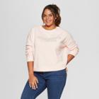 Women's Plus Size Champagne Graphic Sweatshirt - Fifth Sun Rose