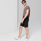 Men's Casual Fit 8.5 Mid-rise Chino Shorts - Original Use Black