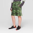 Boys' Printed Lacrosse Shorts - C9 Champion Green L, Boy's,