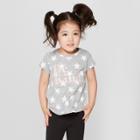Grayson Mini Toddler Girls' Short Sleeve T-shirt - Gray