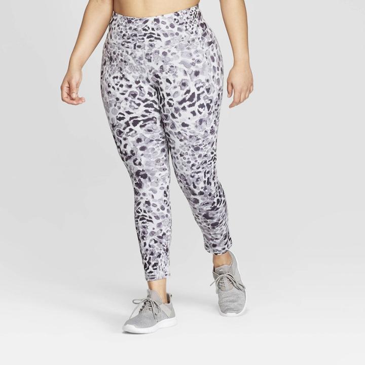 Women's Plus Size Urban Mid-rise Capri Leggings - C9 Champion Black