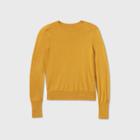 Women's Crewneck Pullover Sweater - A New Day Yellow