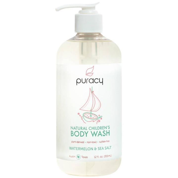 Puracy Natural Children's Body Wash Watermelon & Sea Salt Sulfate-free Kid's Soap
