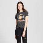 Petitewomen's Knight Rider Short Sleeve Crew Neck T-shirt - Awake (juniors') - Charcoal