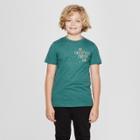 Boys' Short Sleeve Be Creative Every Day Graphic T-shirt - Cat & Jack Green