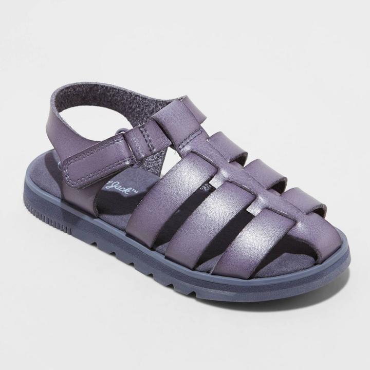 Toddler Yael Fisherman Sandals - Cat & Jack Navy Blue