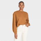 Women's Fleece Sweatshirt - Universal Thread Brown