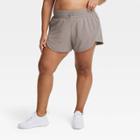 Women's High-rise Flex Shorts 3 - All In Motion Dark Brown