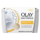 Olay Daily Facials Nourishing Cleaning Cloths Tub With Shea Butter