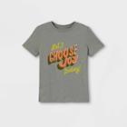 Boys' 'let's Choose Joy' Short Sleeve Graphic T-shirt - Cat & Jack Medium Gray Heather