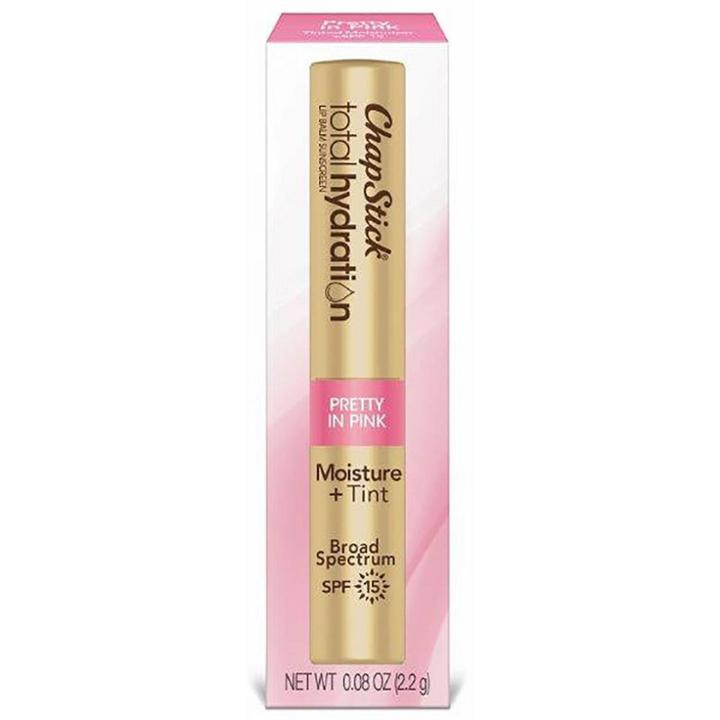 Chapstick Total Hydration With Tint And Spf 15 - Pretty In Pink