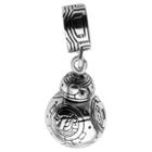 Star Wars Episode Vii Bb-8 925 Sterling Silver Dangle Bead Charm,