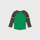 Toddler Boys' Thermal Baseball T-shirt - Cat & Jack Green