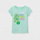 Girls' Care Bears One Lucky Bear Short Sleeve Graphic T-shirt - Green