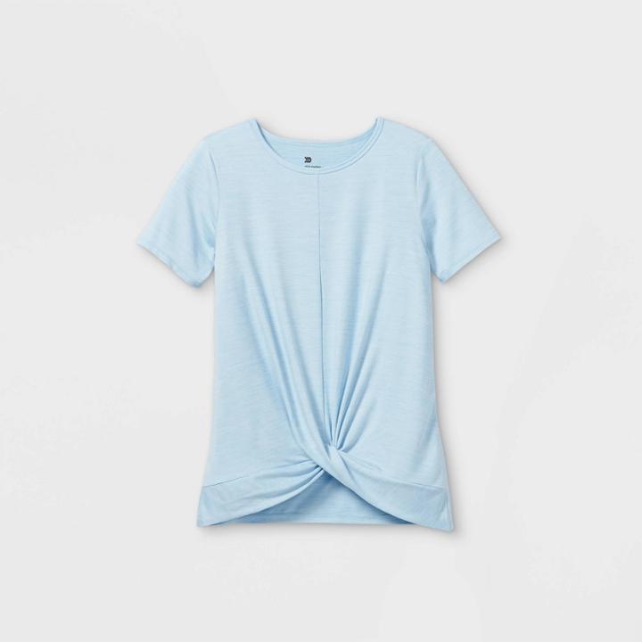 Girls' Short Sleeve Studio T-shirt - All In Motion Blue