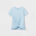 Girls' Short Sleeve Studio T-shirt - All In Motion Blue