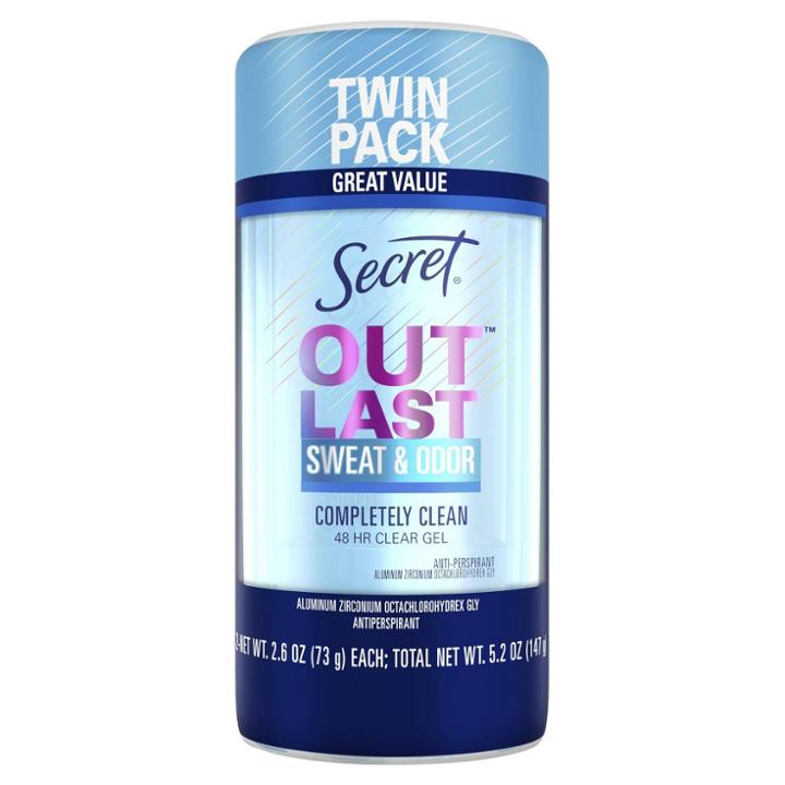 Secret Outlast Clear Gel Antiperspirant & Deodorant For Women Completely Clean