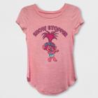 Toddler Girls' Trolls Poppy Short Sleeve T-shirt - Pink