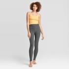 Women's High Waist Cozy Leggings - Colsie Charcoal Xs, Women's, Gray