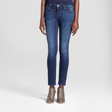 Women's Curvy Fit Skinny Jeans - Crafted By Lee Medium Blue
