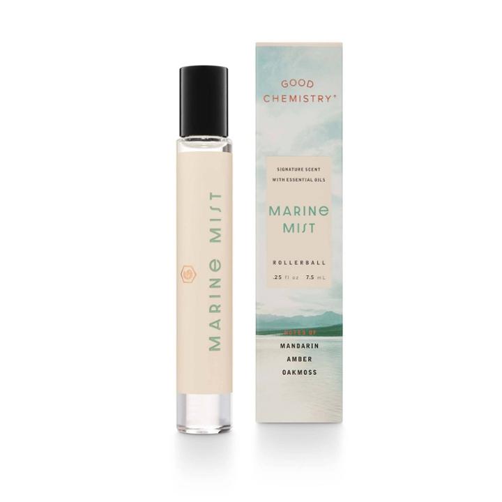Marine Mist By Good Chemistry - Unisex Rollerball Perfume - 0.25 Fl Oz, Adult Unisex