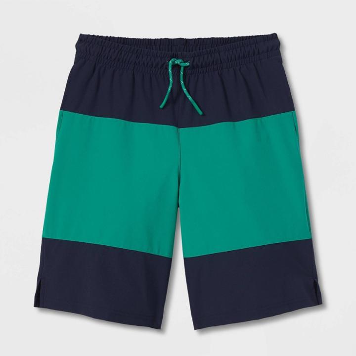Boys' Hybrid Shorts - All In Motion Green
