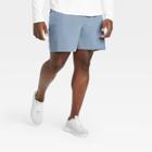 Men's Premium Lifestyle Shorts - All In Motion Blue Gray