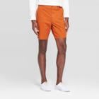 Men's 9 Slim Fit Shorts - Goodfellow & Co Orange