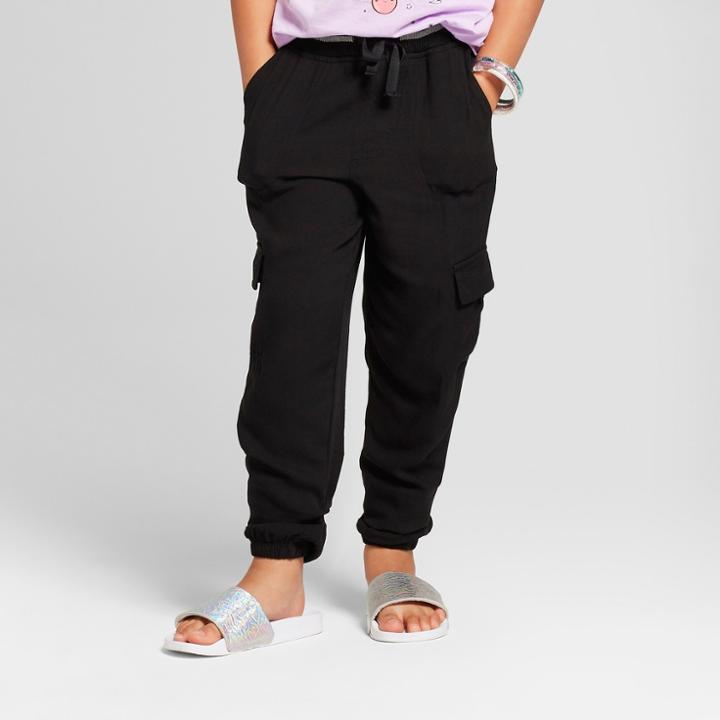 Girls' Utility Pants - Cat & Jack Black