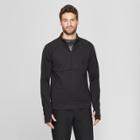 Men's Ponte Knit Quarter Zip - C9 Champion Black