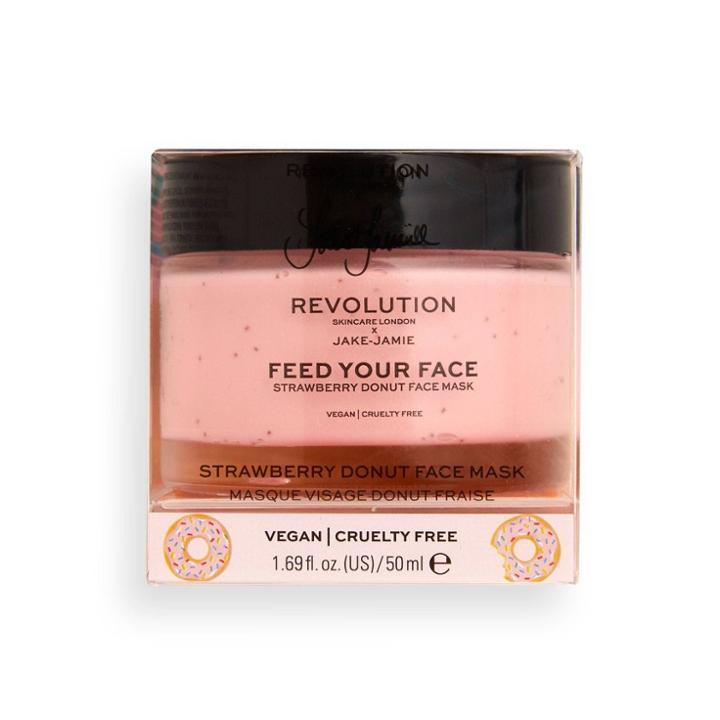 Revolution Beauty Skincare X Jake-jamie Strawberry Donut Face Mask
