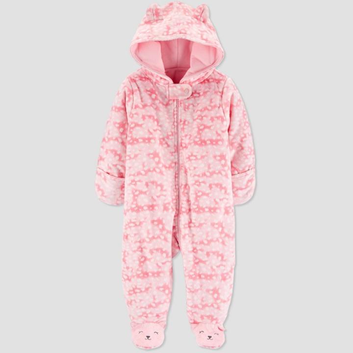 Baby Girls' Pram Cat Overcoat - Just One You Made By Carter's Pink Newborn, Girl's