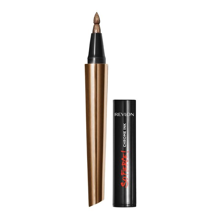 Revlon So Fierce! Chrome Ink Liquid Pen Eyeliner - Bronzage