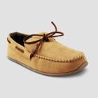 Men's Deer Stags Fudd Moccasin Slippers - Tan 7, Size: