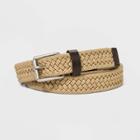 Men's Yarn Braid Dapper Belt - Goodfellow & Co Brown