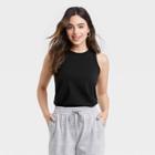 Women's Supima Tank Top - A New Day Black