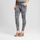 Women's Jeans Utility Jeggings - Mossimo Camo Gray