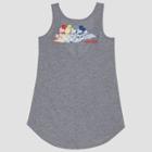 Disney Women's Mickey Mouse Sleeveless Scoop Neck Cover Ups - Awake Gray