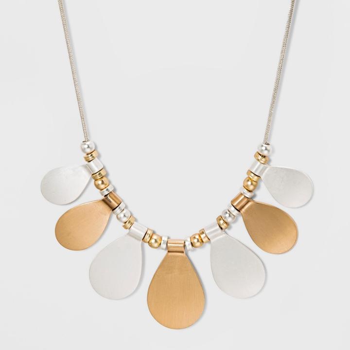 Smooth Paddle Castings Statement Necklace - Universal Thread,