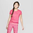 Girls' Super Soft Tech T-shirt - C9 Champion Fuchsia Pink L, Fuschia Pink