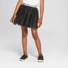 Girls' Holiday Tutu Skirt - Cat & Jack Black