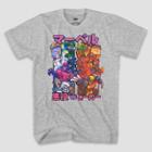 Men's Marvel Kanji Comic Short Sleeve Graphic T-shirt - Heather Gray