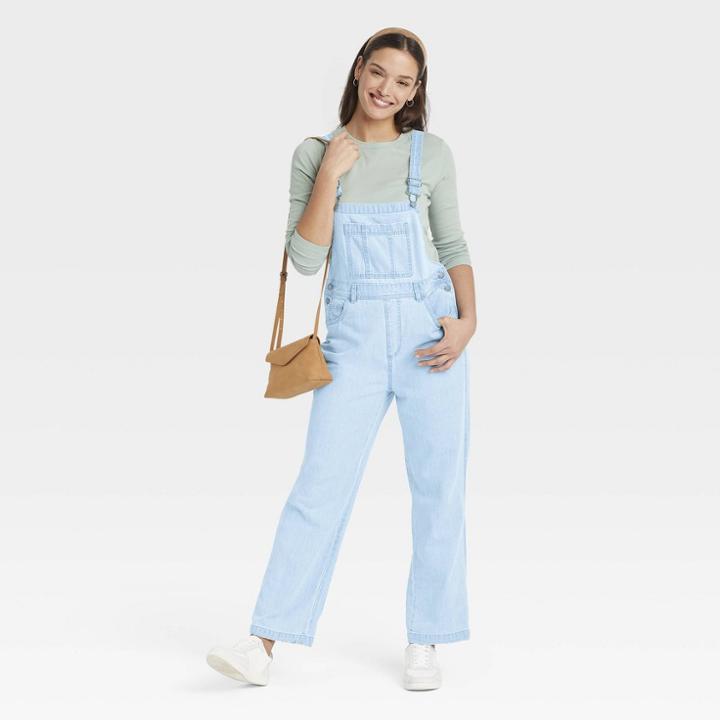 Women's Denim Overalls - Universal Thread Medium Wash