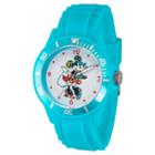 Women's Disney Minnie Mouse Blue Plastic Watch - Blue