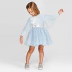 Disney Toddler Girls' Frozen Elsa Cosplay Dress - Blue