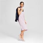 Women's Sleeveless Laced Slip Dress - A New Day Lavender
