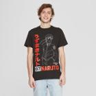 Viz Media Men's Naruto Short Sleeve Graphic T-shirt - Black