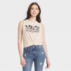 Disney Women's Mickey Mouse Graphic Tank Top - Off-white