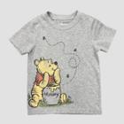 Toddler Boys' Winnie The Pooh T-shirt - Gray