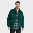 Men's Sherpa Family Shirt Jacket - Goodfellow & Co Green